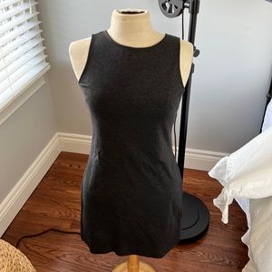 J crew gray jumper dress